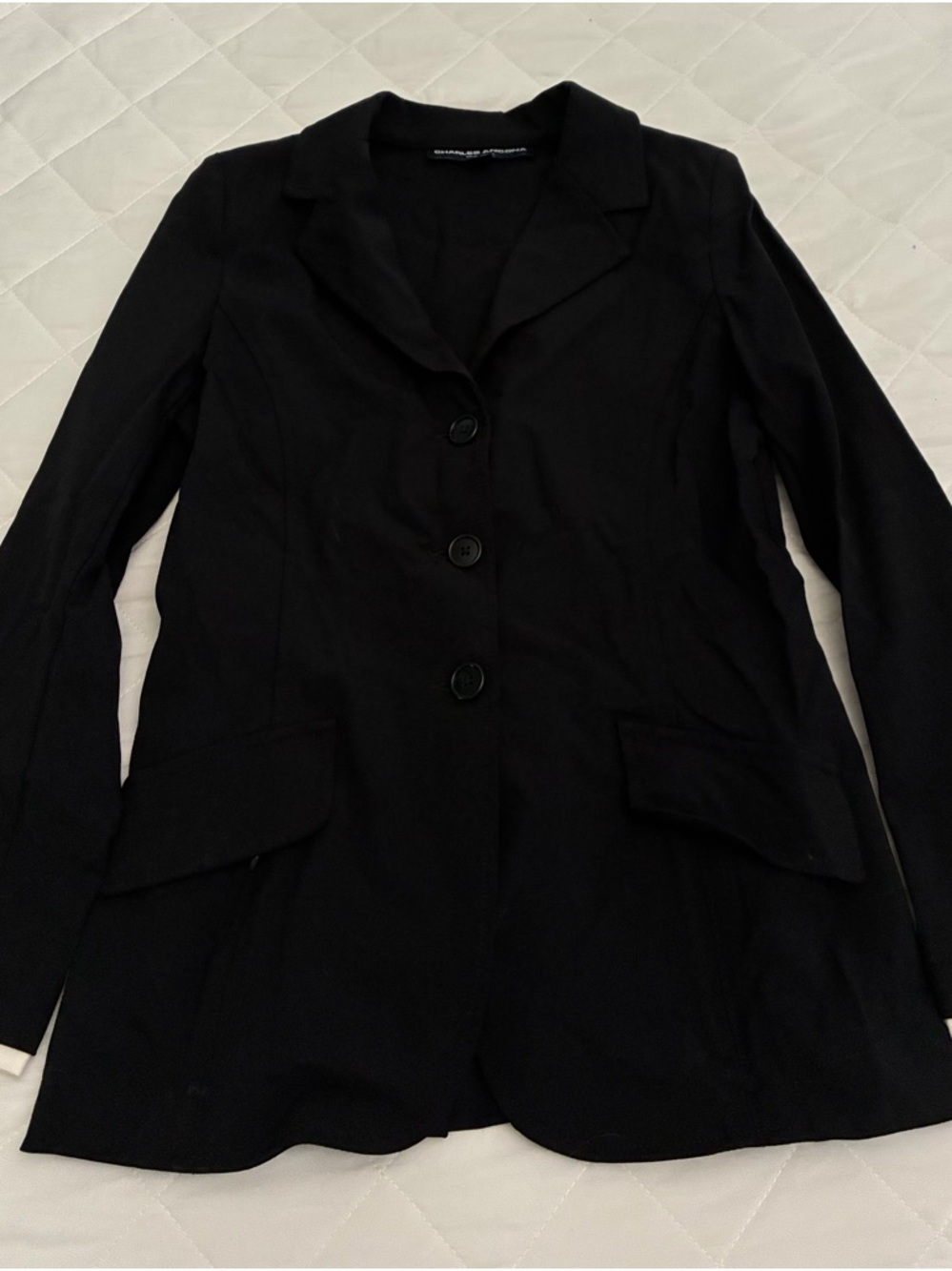 Black Charles Ancona Show Coat